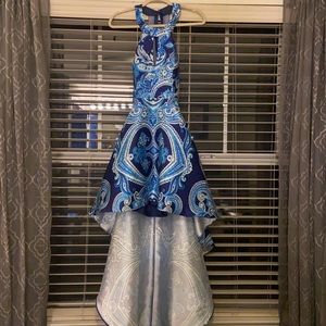 Junior dresses and gowns Dear Moon Satin High low